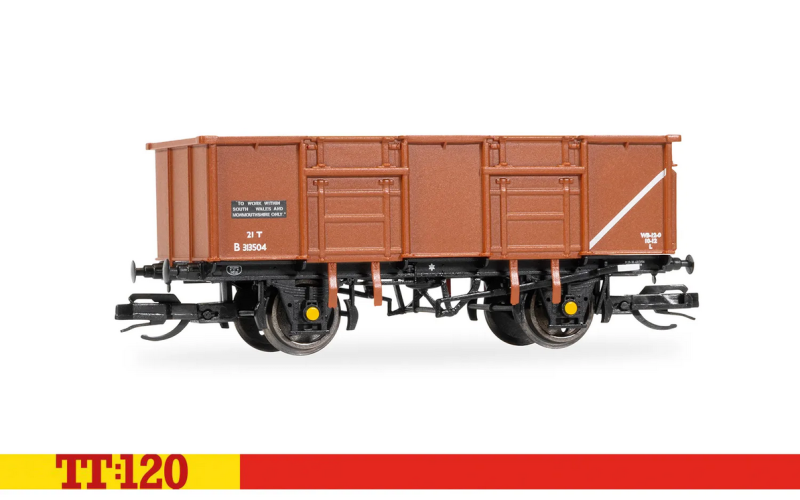 TT:120 Guage Hornby TT6038 BR - 21T Mineral Wagon - 'B313504